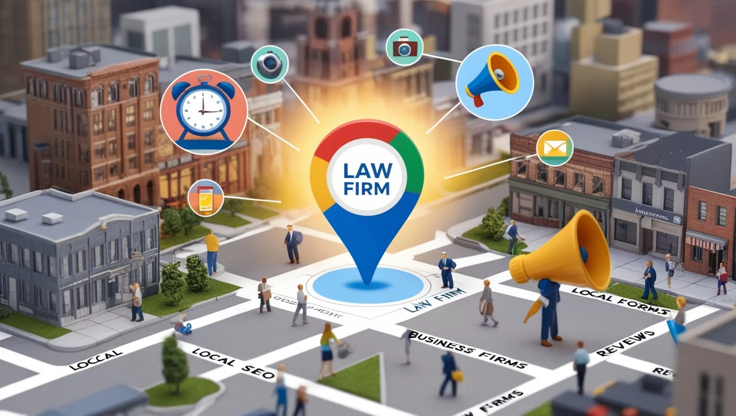 law firm google my business and local seo